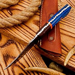 Handmade Twist Pattern Damascus Hunting Knives