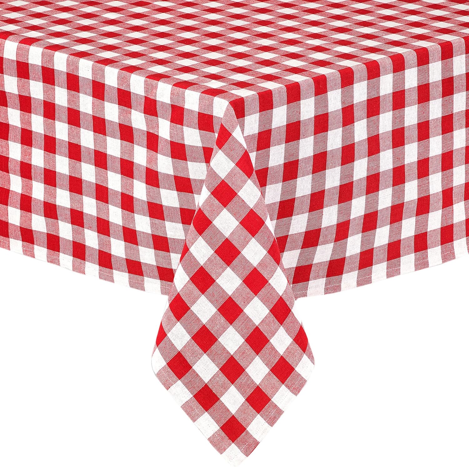 Best table cloth red round cotton