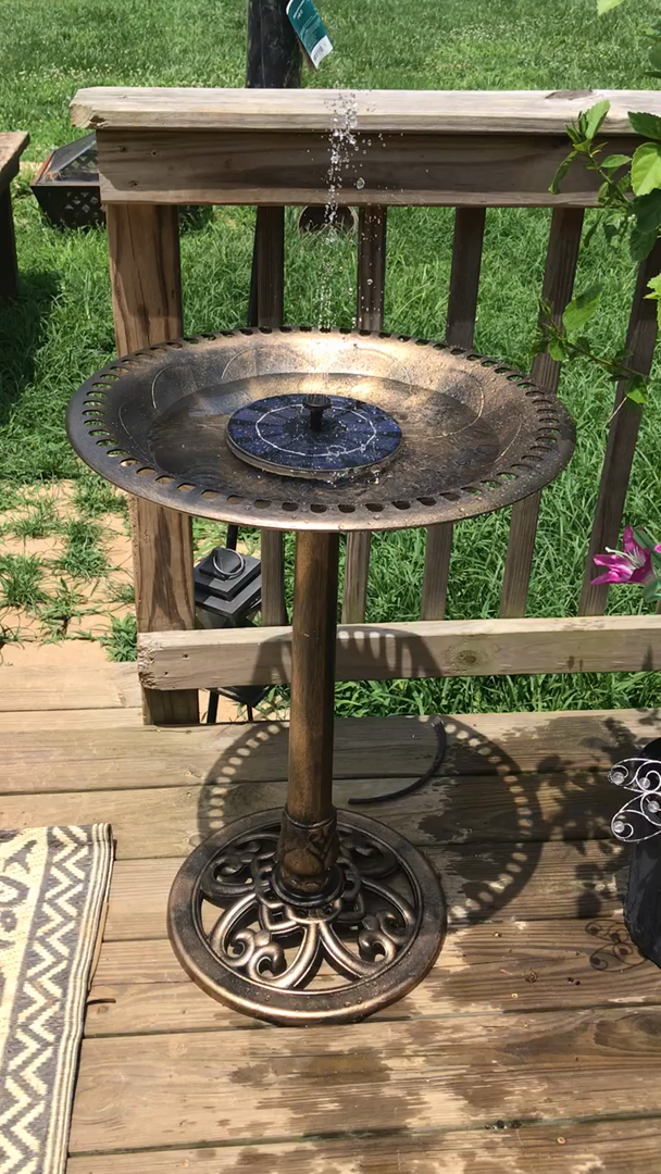 viajero solar fountain pump