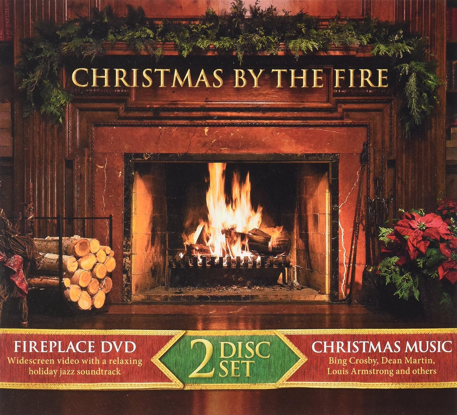 Christmas log fire with instrumental christmas music Christmas By the Fire - Amazon.co.uk