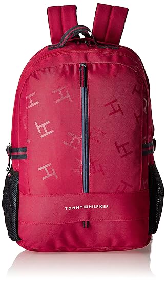 Tommy Hilfiger Alaska 23.6 Ltrs Red Casual Backpack (TH/BIKOL04ALA)