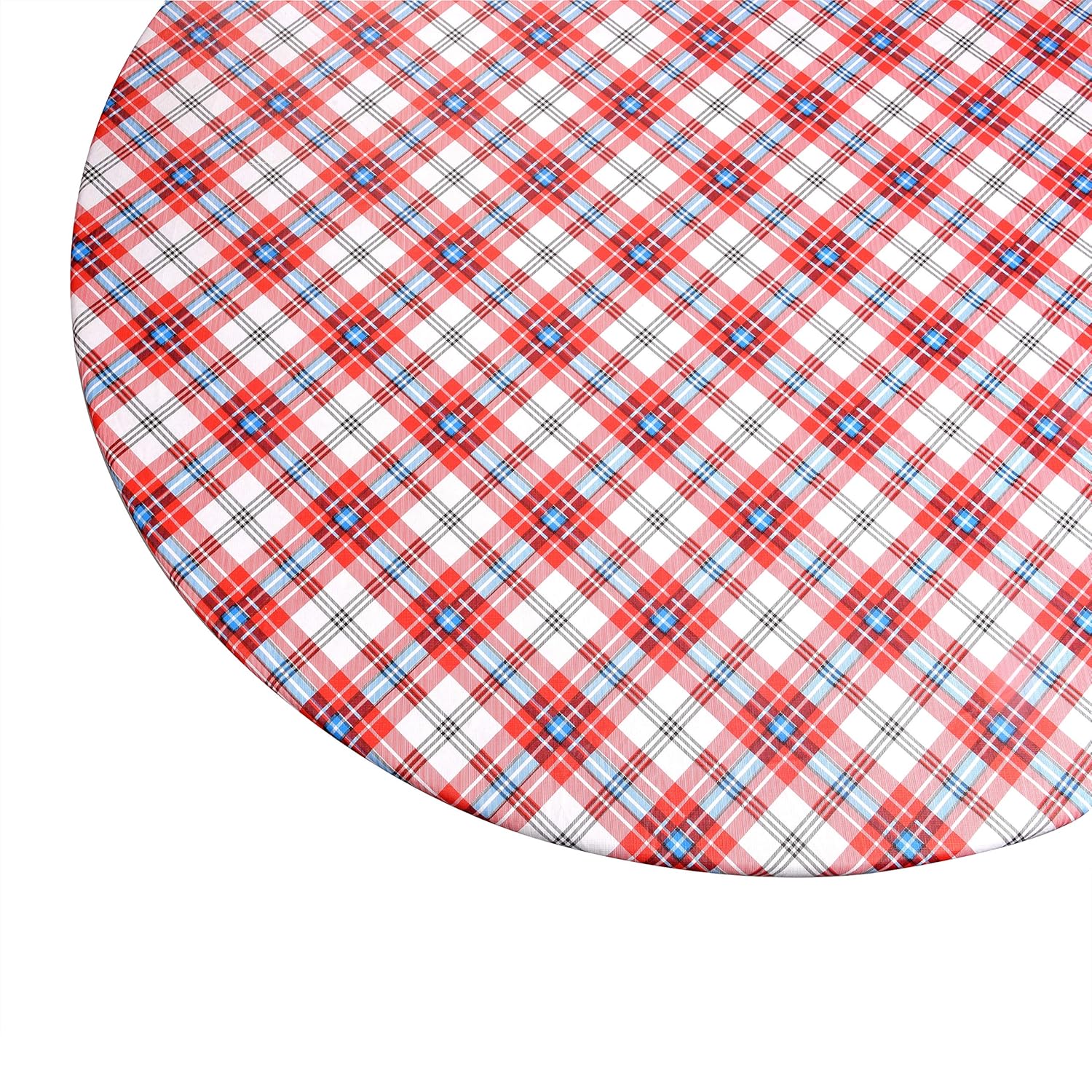 Best vinyl round table cloth with elastic
