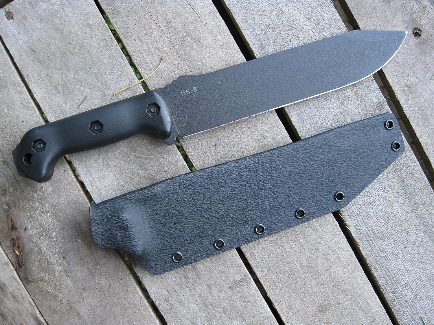 Valhalla Custom Kydex Sheath Kabar Becker BK9 Black One