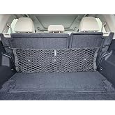 Back Seat Style Automotive Elastic Trunk Mesh Cargo Net for Nissan Rogue (T33) 2021-2025 - Premium Trunk Organizer and Storage - Luggage Net for Crossover - Best Car Organizer for Nissan Rogue