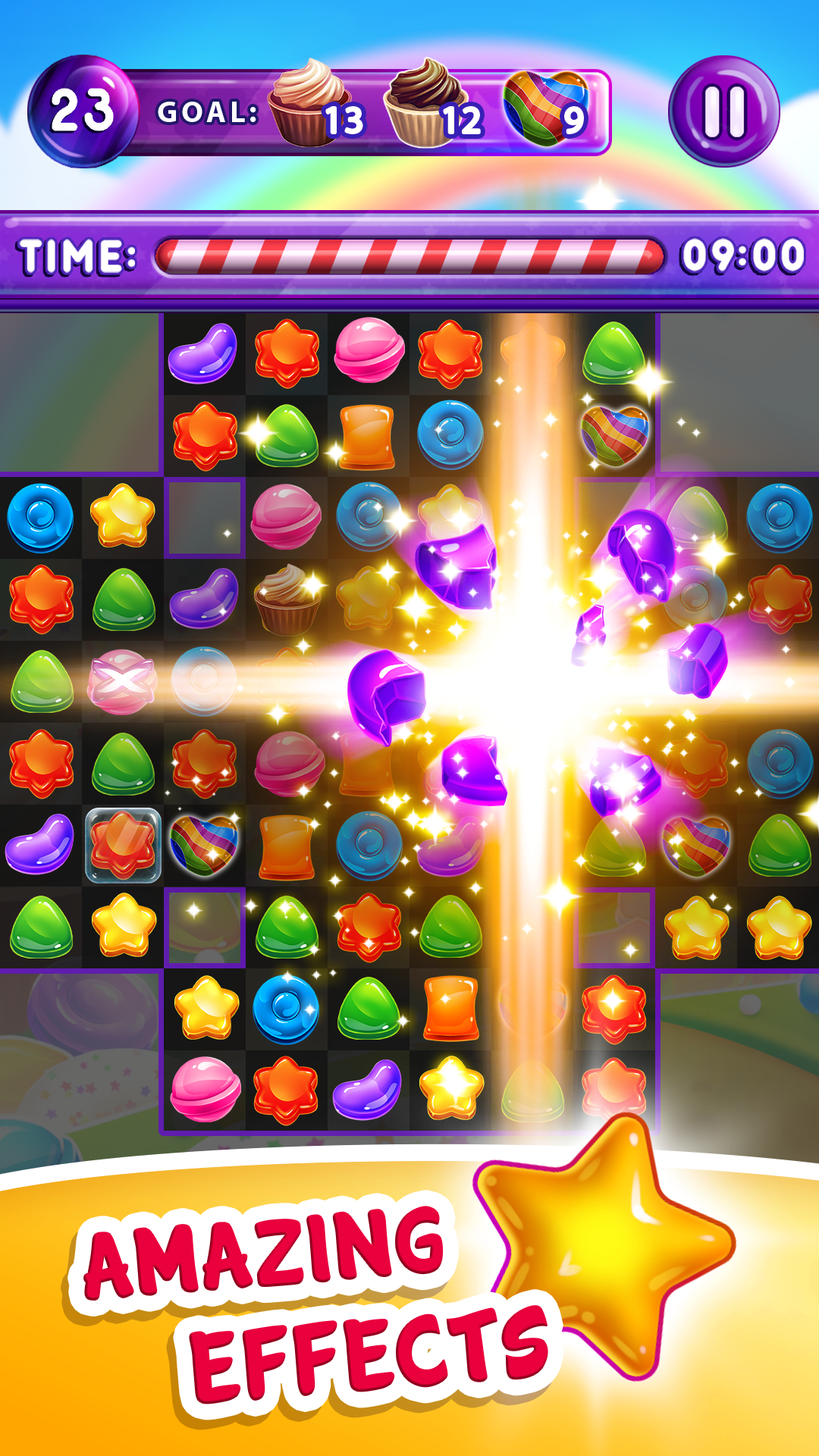 Candy Bomb : Juego de Puzzle de Match-3 Gratis: Amazon.es: Appstore