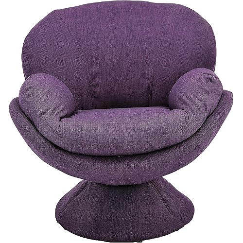 Comfort Chair Mac Motion Purple Pub Leisure Accent Chair Fabric, One Size Kitchen