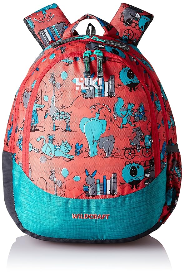 Wildcraft Polyester 14 Ltrs Pink School Backpack (Wiki Zoo 2) Amazon.in Bags, Wallets & Luggage