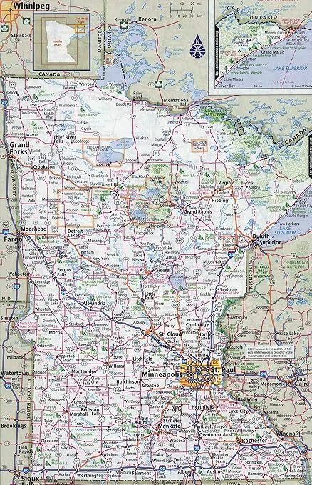 Amazon Com Home Comforts Large Detailed Roads And Highways Map Of