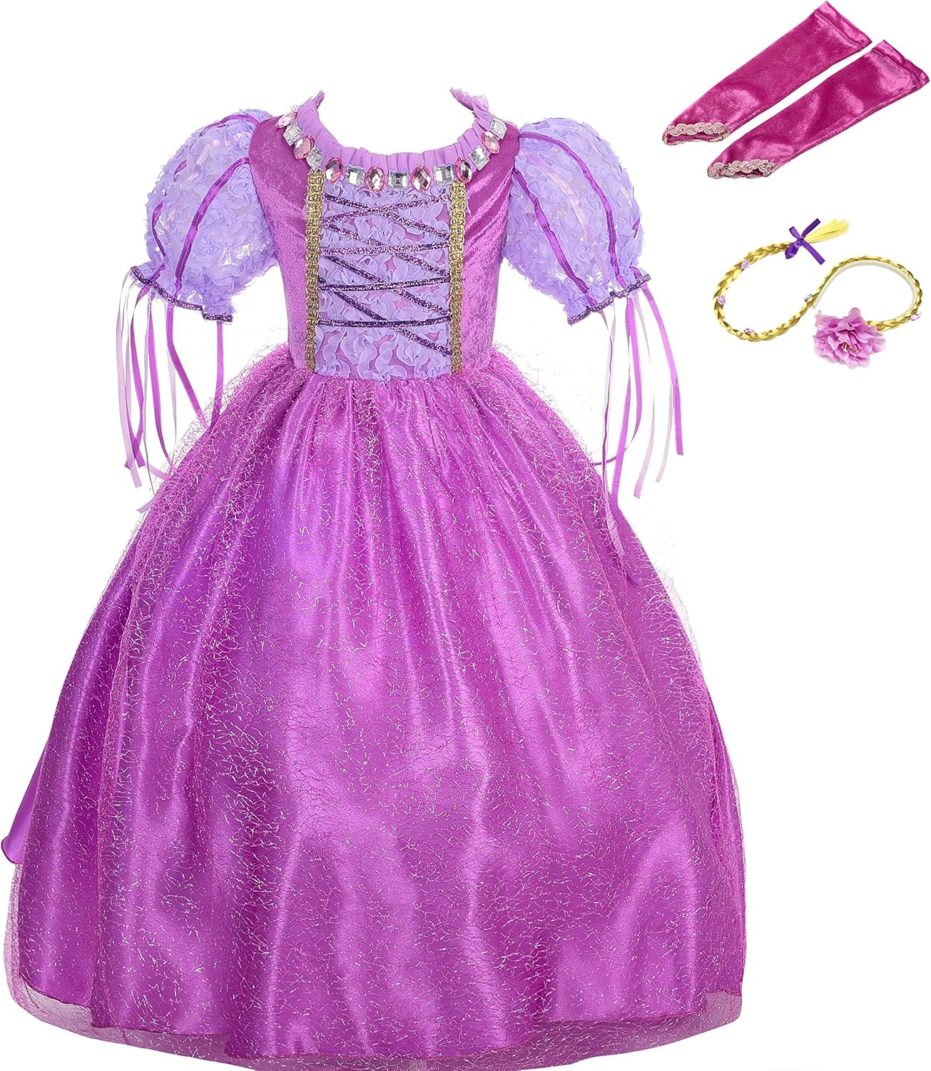 Lito Angels Girls Princess Dress Up Costume Halloween Christmas Fancy