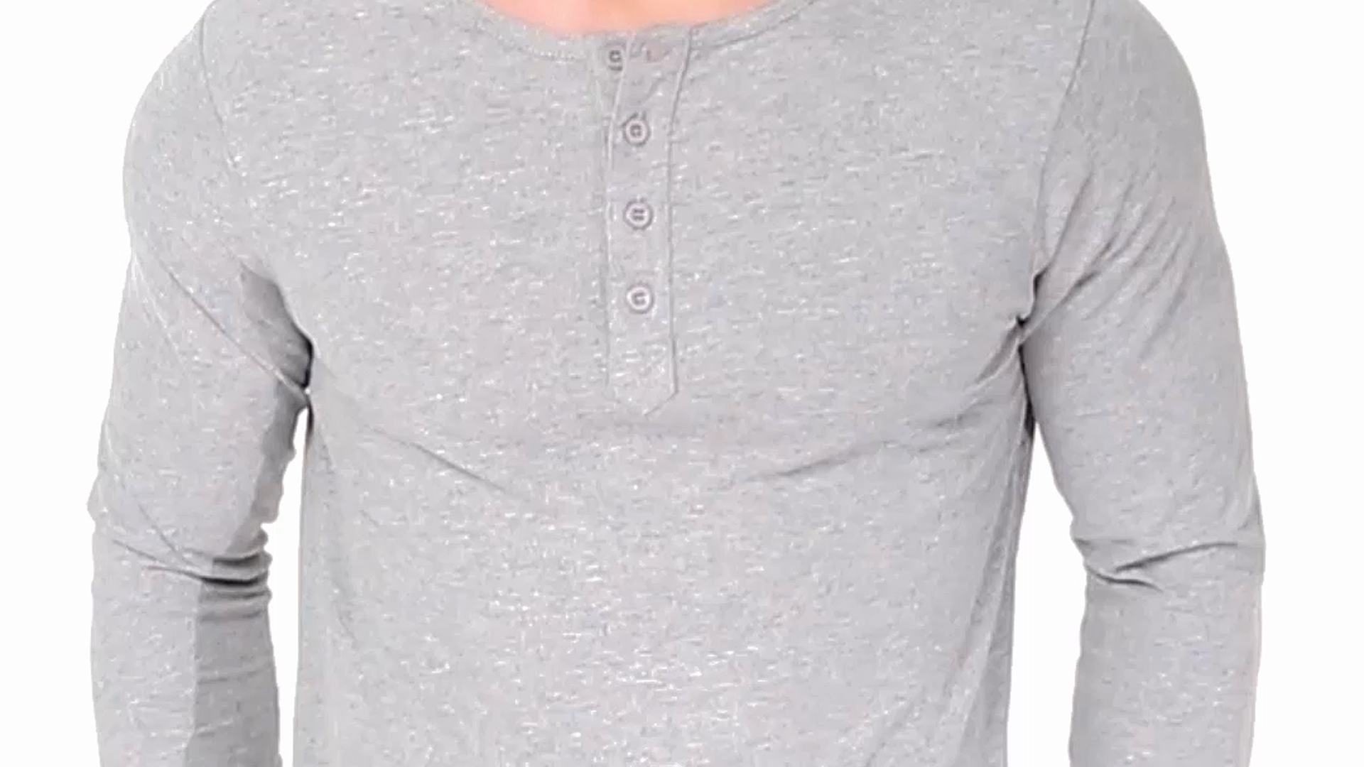 Derminpro-Men's Premium Cotton Henley T Shirts Long Sleeve for
