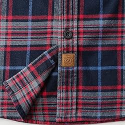 Dubinik®Mens Flannel Shirts Long Sleeve Flannel