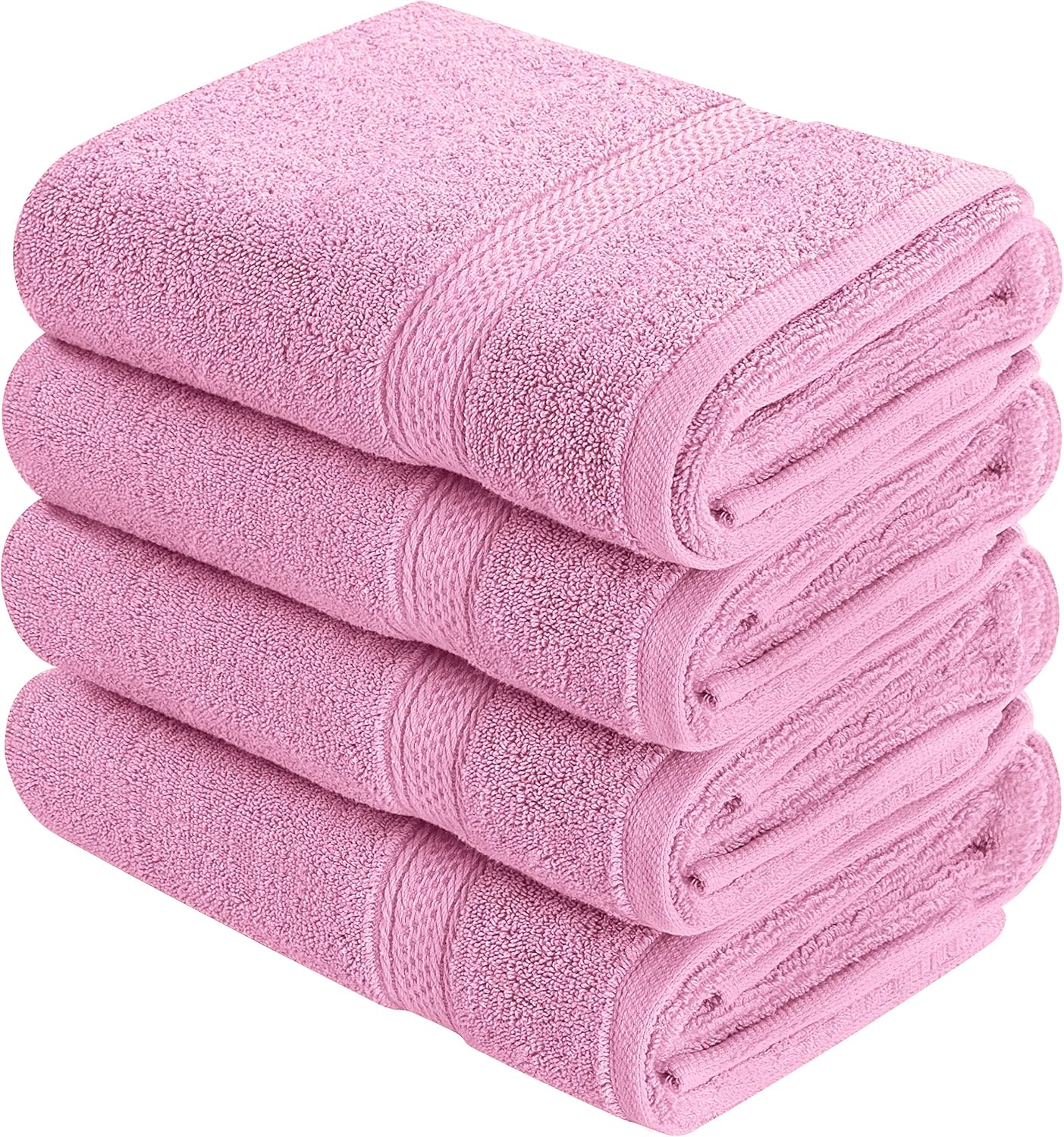Utopia Towels Premium Hand Towels, Pink 100 Combed Ring Spun