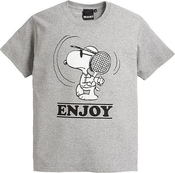 Amazon ビームスティー Beams T Peanuts Beams T 別注 スヌーピー Tシャツ 15 Grey Xl Tシャツ カットソー 通販