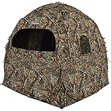 Ameristep Doghouse Ground Blind, Two Man Hunting Blind in Realtree Edge Camo