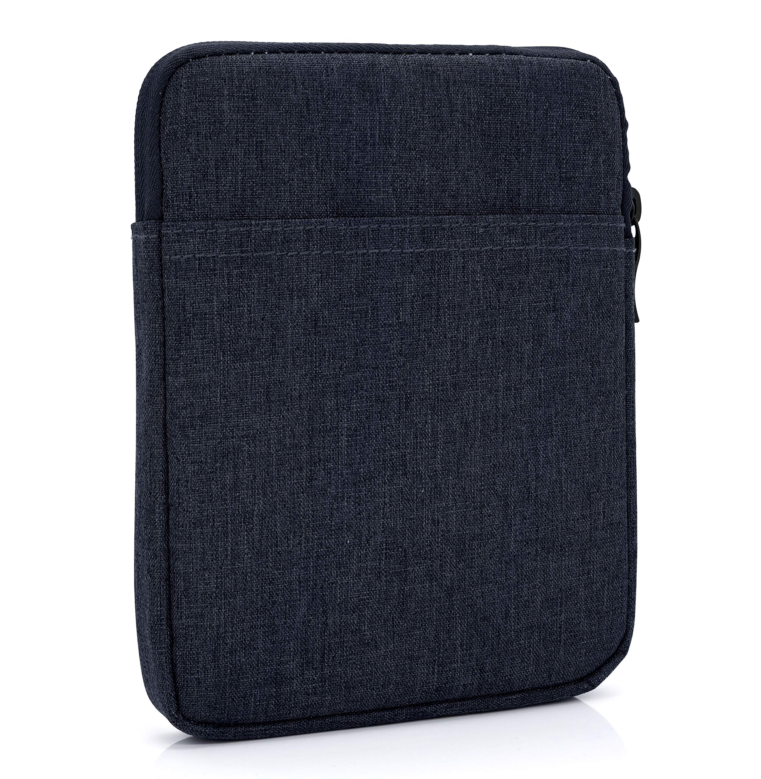 MyGadget Nylon Sleeve for Tablet up to 6 Inch - Padded Bag for 12,5 x 17 cm - e.g. Kindle Paperwhite - Travel Pouch in Dark Blue