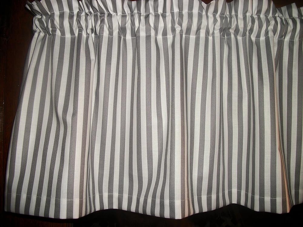 Gray Grey White Striped Stripes kitchen bedroom bathroom