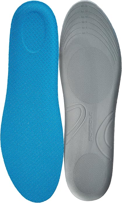 Amazon Com Sof Sole Men S Canvas Comfort Shoe Insoles Men S 7
