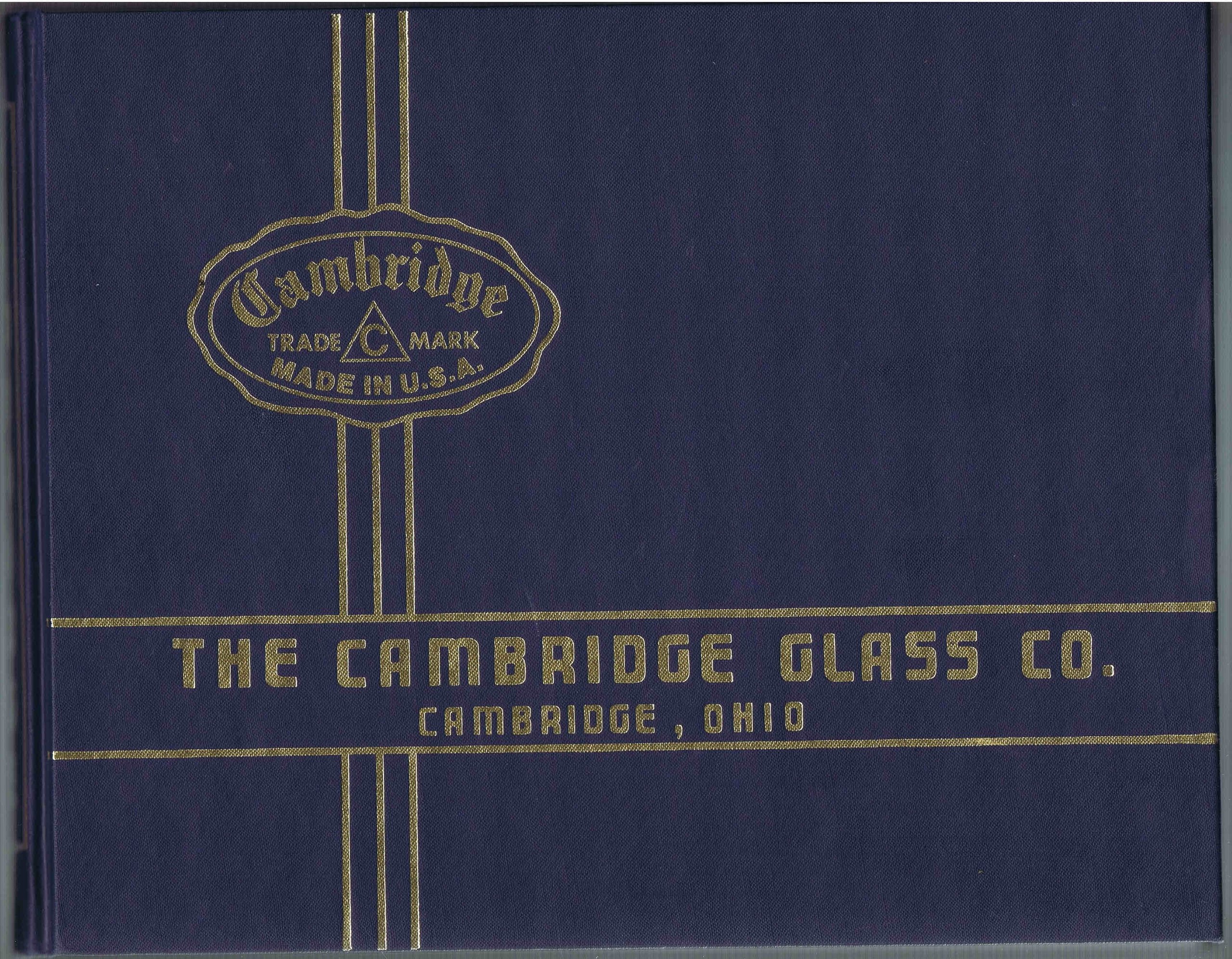 Cambridge glass catalogue 1930 1934