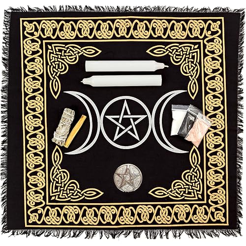 Alternative Imagination Wiccan Altar Supply Kit, (Standard)