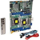 Supermicro Dual LGA2011, Intel C612, DDR4, SATA3 &amp; SAS3 &amp; USB3.0, V &amp; 2GbE, ATX Server Motherboard X10DRL-C-O