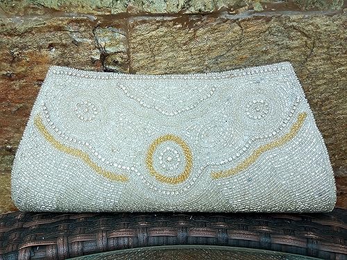 beaded mini bag
