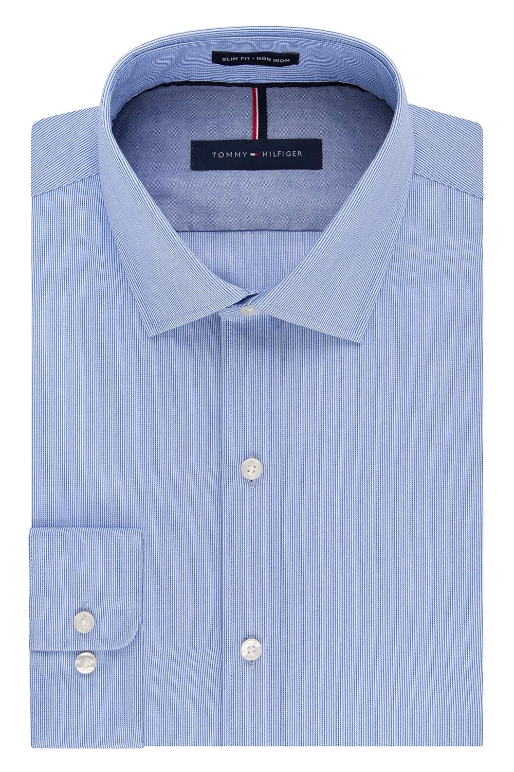 tommy hilfiger non iron slim fit