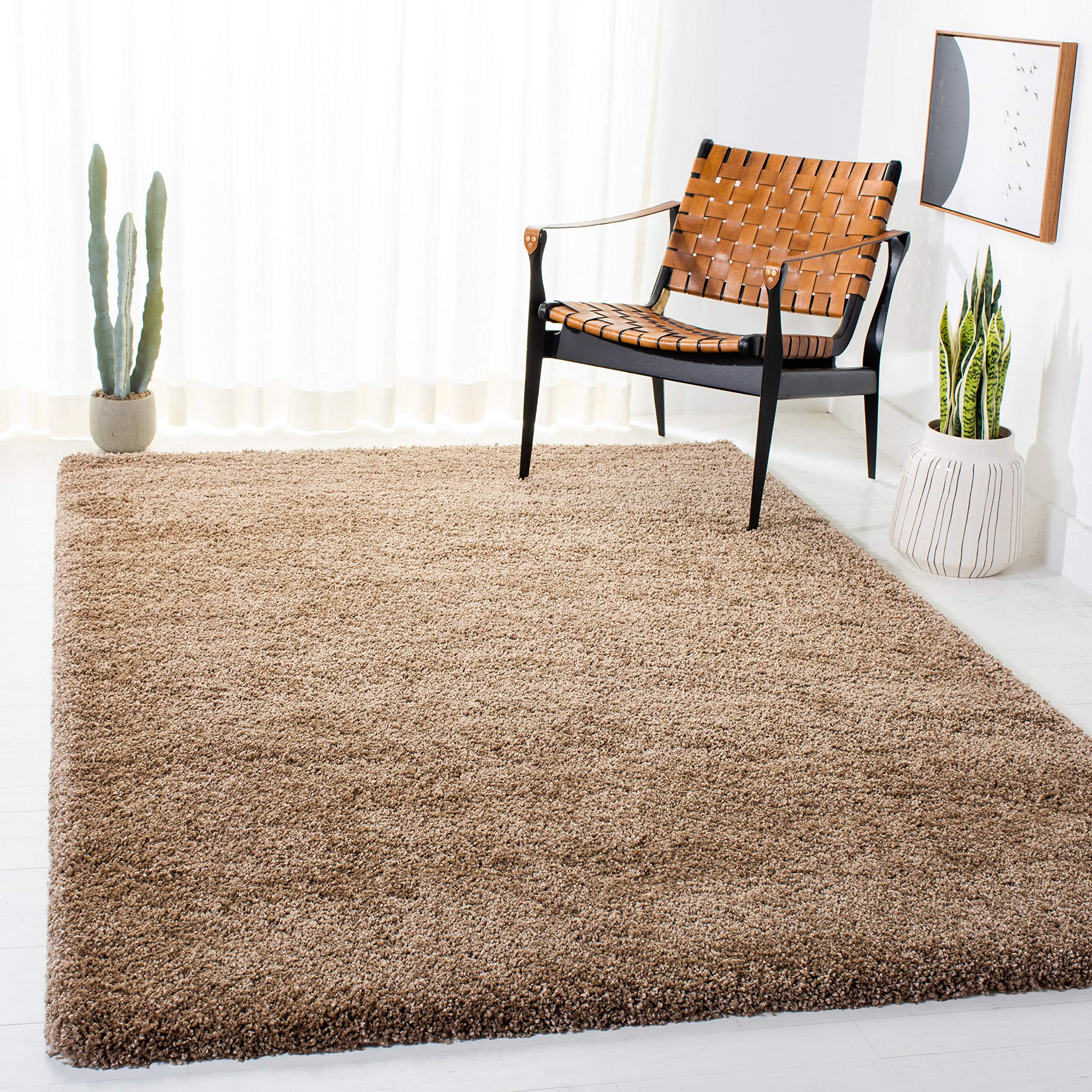 SAFAVIEH Milan Shag Collection Area Rug - 5'1" x