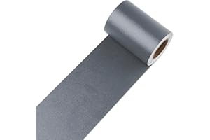 Decotalk Grey Wallpaper Border Peel and Stick 3"x590" Self Adhesive Wall Border Grey Mirror Frame Border Removable Wallpaper Border for Bathroom Kitchen Mirror Borders for Walls Solid Grey Wallpaper