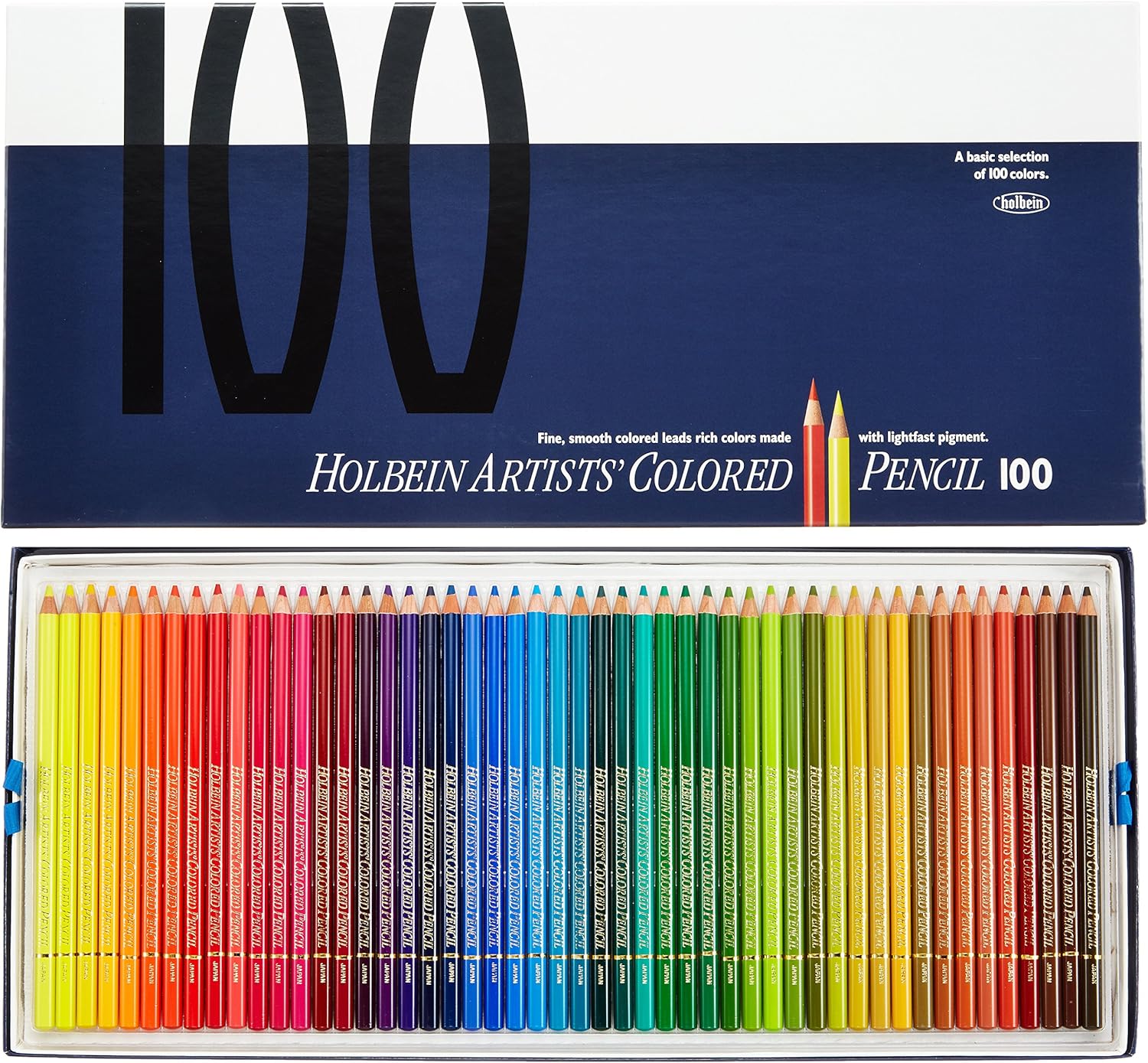 100 carta di colore boxset matita colorata Holbein (japan import