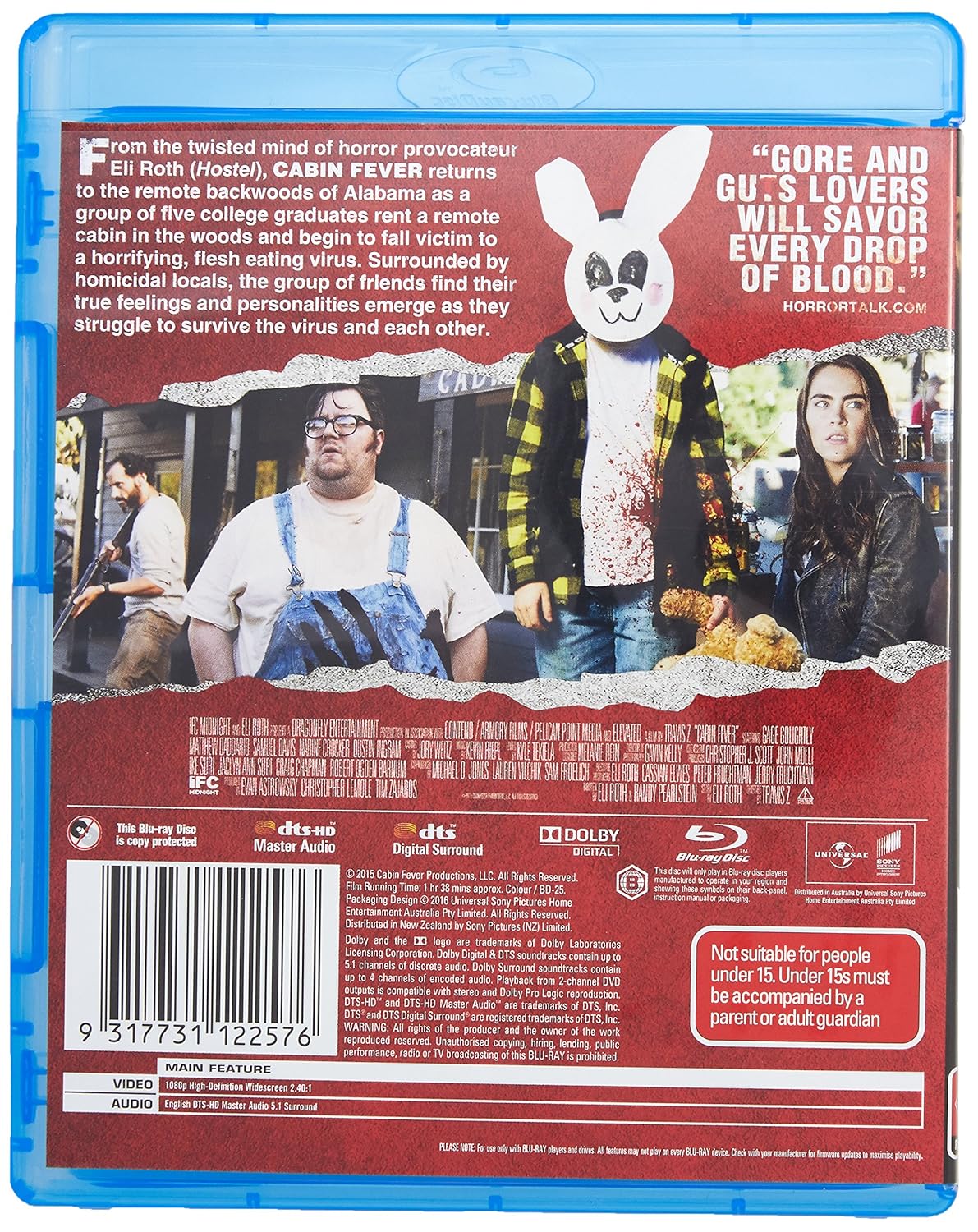 Amazon Com Cabin Fever Non Usa Format Region B Import