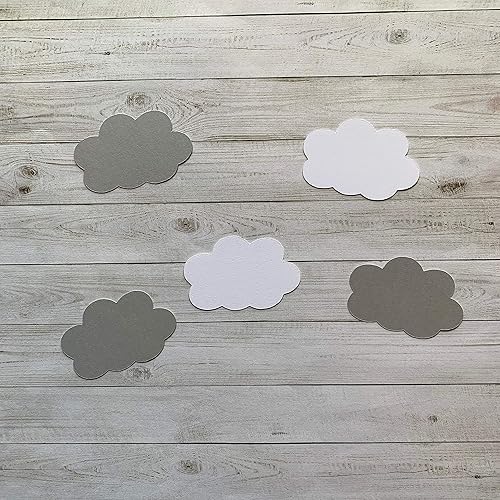 Amazon Com 2in Cloud Confetti Set Cloud Confetti Rain Cloud Decorations Weather Party Supplies Cloud Theme Baby Shower Decorations Cloud Cut Out Handmade