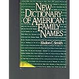 New Dictionary Of American Family Names