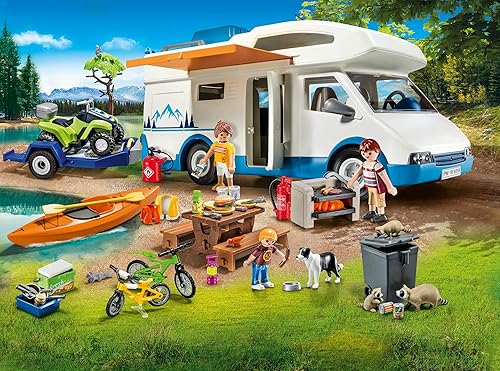Playmobil Camping Mega Set Toy, Multicolor in Kuwait Whizz Dress