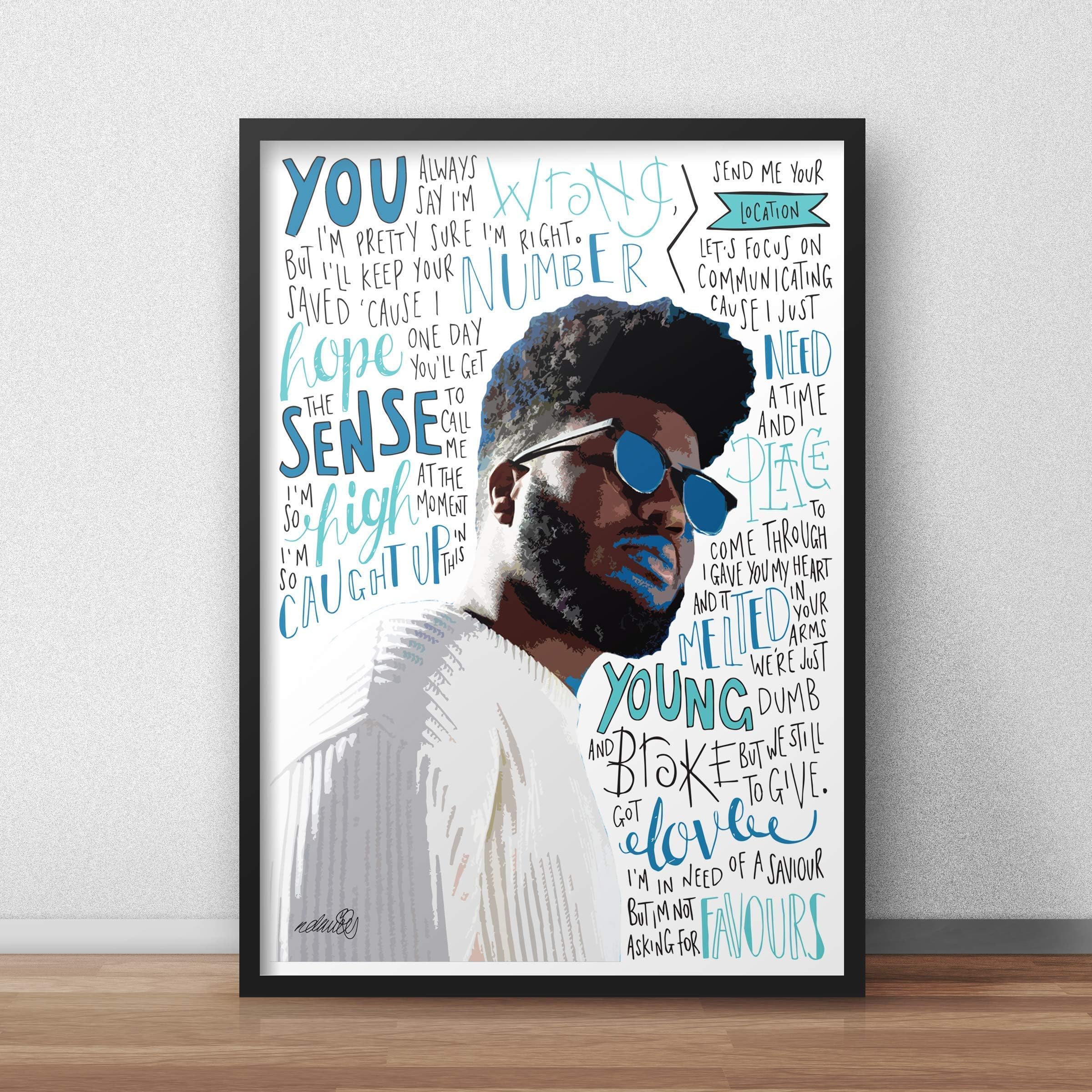 Khalid INSPIRED Poster/Print