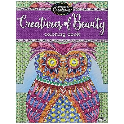 Download Buy Cra Z Art Timeless Creations Adult Coloring Books Creatures Of Beauty Creative Coloring Book 16278 6 Online In Lebanon B018rmbjuw