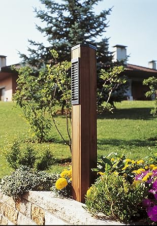 Street Lights Palo Modern Outdoor 90 Cm Made Of Wood Socket E14 Ip55 Modern Garden Lighting For Sale Amazon De Beleuchtung