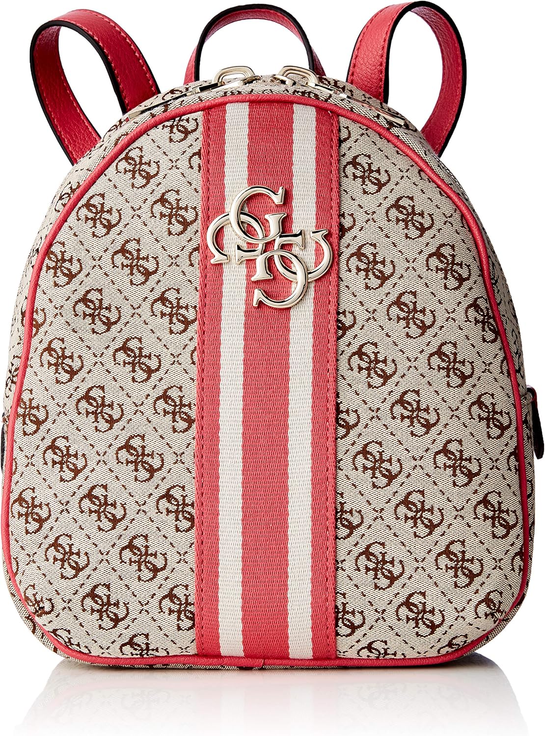 Guess Guess Vintage Backpack, Women's White (Pink), 23x27.5x9.5 cm (W x