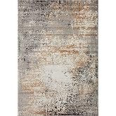 Loloi Bianca Collection BIA-01 Stone/Gold 9'-9" x 13'-6" Area Rug