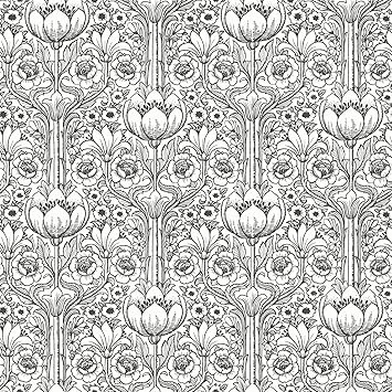 Télécharger gratuitement Images Eco Wallpaper Wv6086 White Garden Damask Wallpaper Amazon Com dernière salutations
