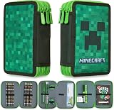 Minecraft Pencil Case Filled Set Creeper Official Merchandise Kids Teens view 7