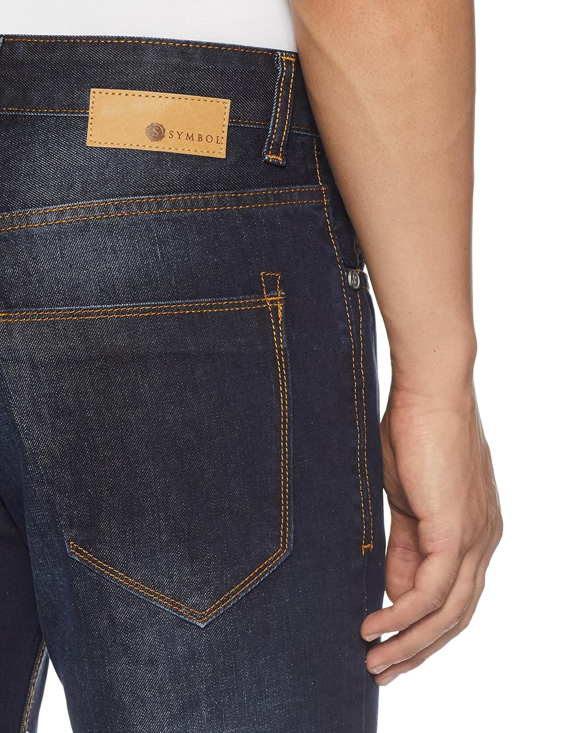 symbol amazon brand men's relaxed fit jeans