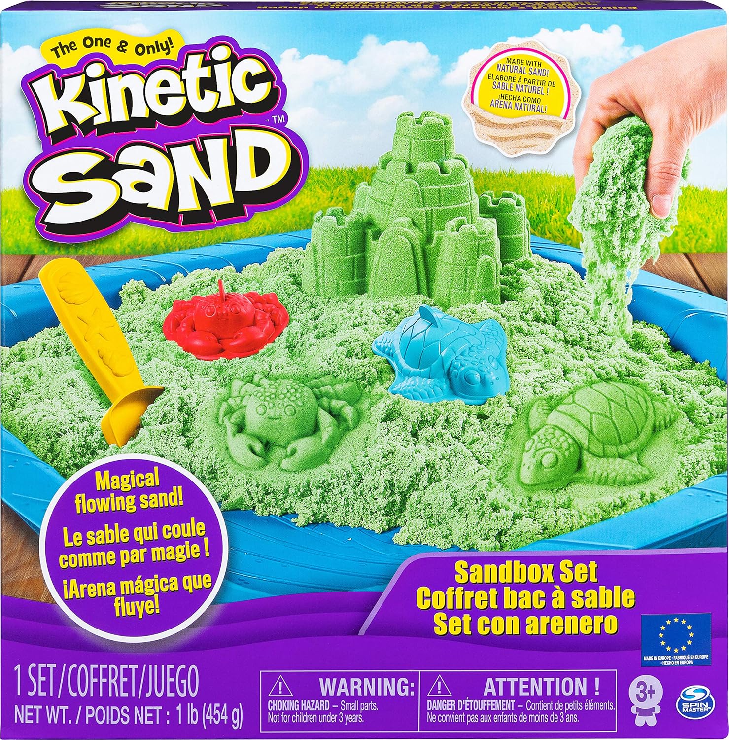 amazon kinetic sand box set
