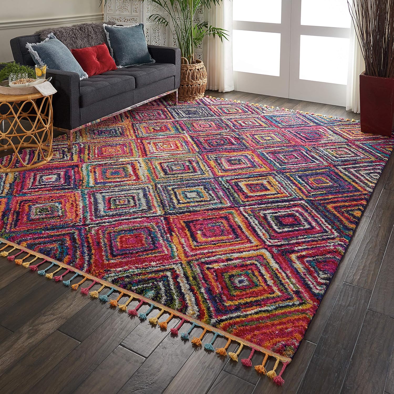 Rugs Direct Rug, POLYPROPYLENE, Multicoloured, 160cm x 236cm' Amazon