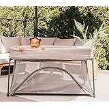 Baby Delight Go With Me Nod Deluxe Portable Crib & Playard, Charcoal Tweed
