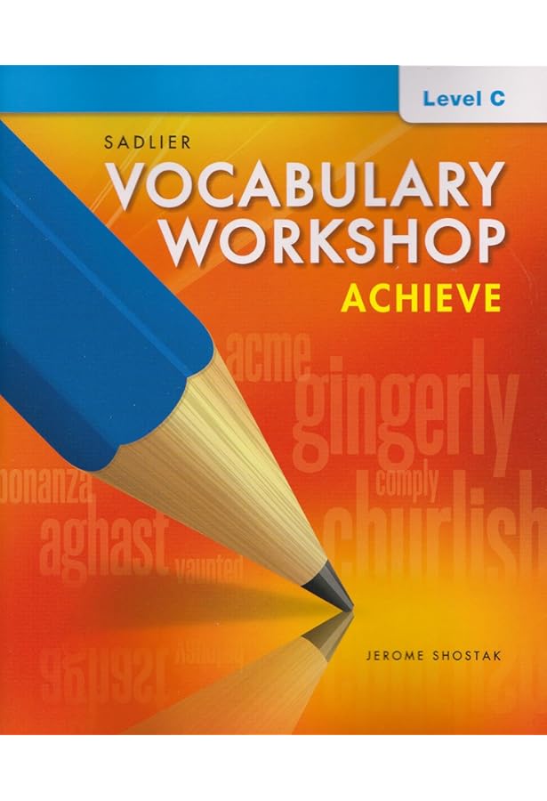 Vocabulary Workshop Achieve Teacher's Edition - Level C Grade 8