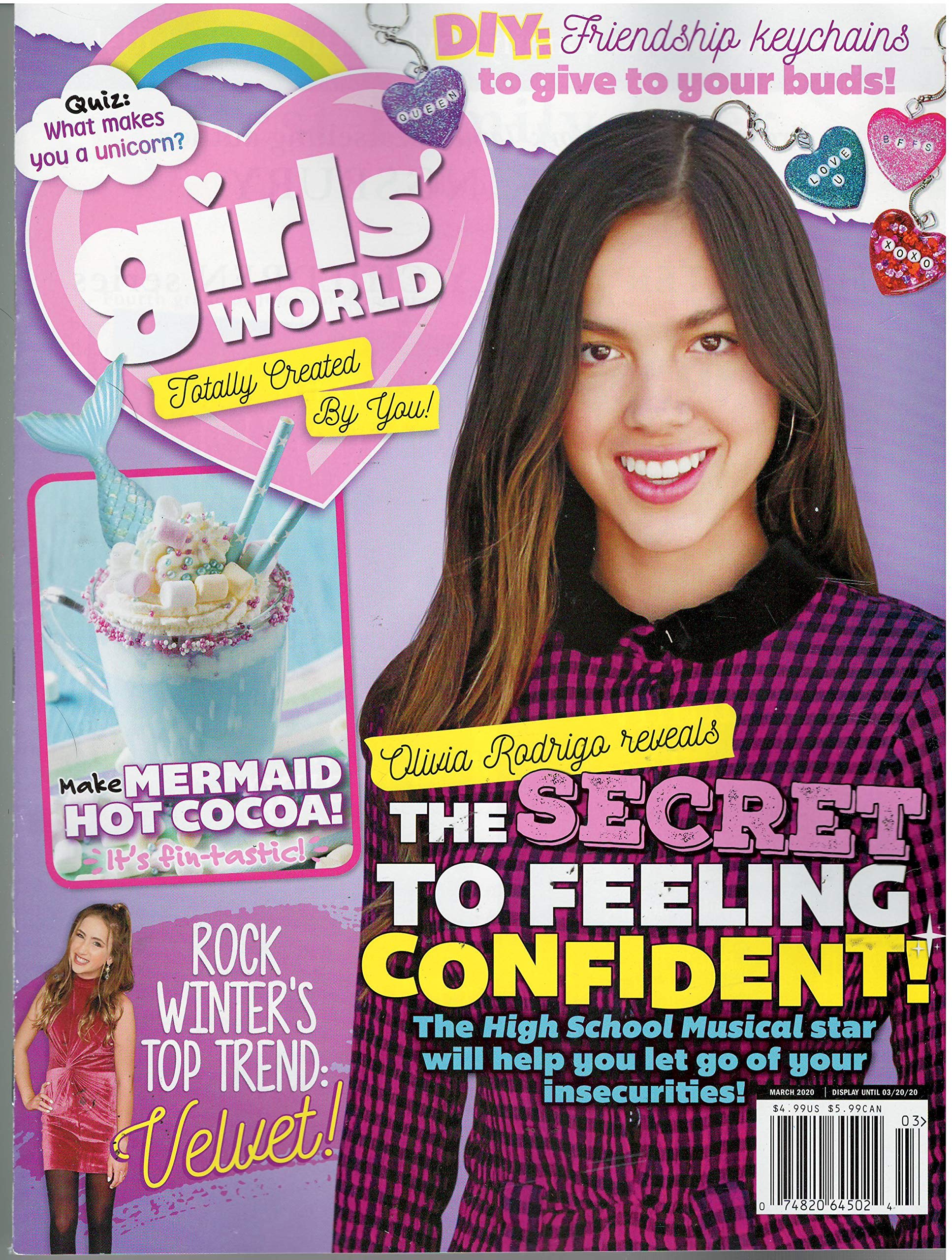 Girls World Magazine March Amazon Com Books