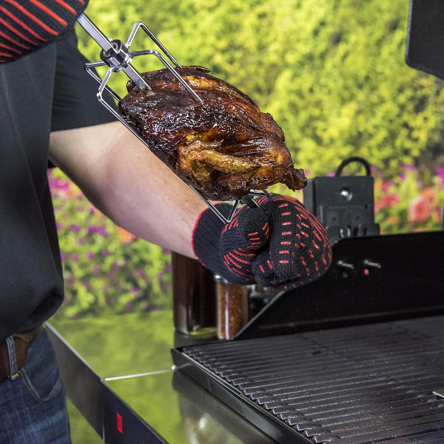 Char-Broil Universal Rotisserie : Garden & Outdoor