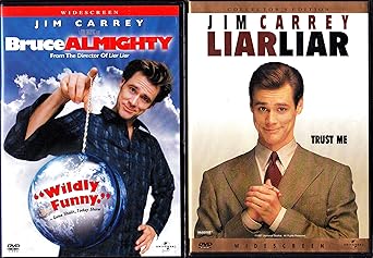 Amazon Com Liar Liar Bruce Almighty Jim Carrey 2 Pack Collection Movies Tv Amazon Com Liar Liar Bruce Almighty Jim Carrey 2 Pack Collection Movies Tv