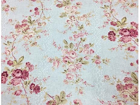 Amerra Rose Duckegg Bouquet Edinburgh Weavers Designer
