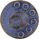 Penguin Home Handcrafted Glass Beaded Placemats Coasters Napkin Rings Set 18 view 5